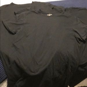 Set of 4 goodfellow&co black tees